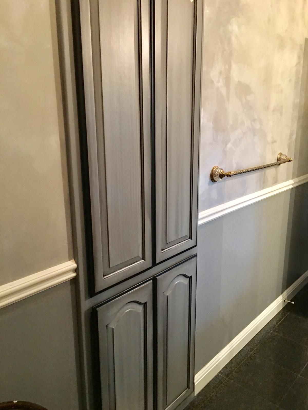 Faux Finish Cabinet